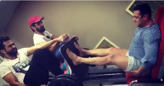 Salman Khan training