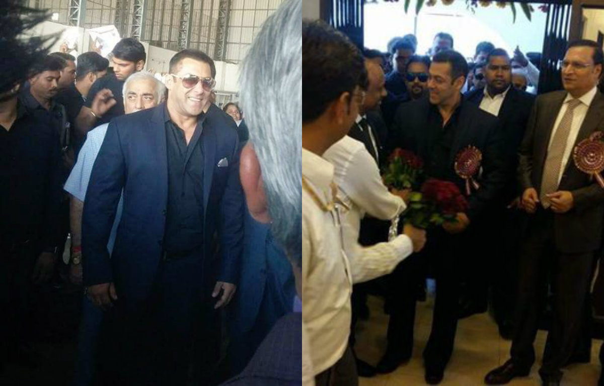 Salman Khan at an awards ceremony