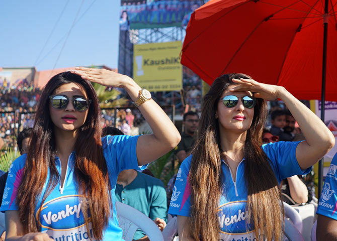Sangeeta Bijlani and Daisy Shah
