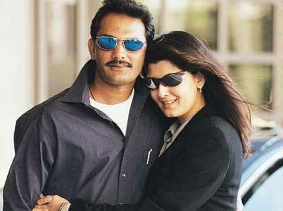 Image result for Azharuddin and Sangeeta Bijlani hd pics