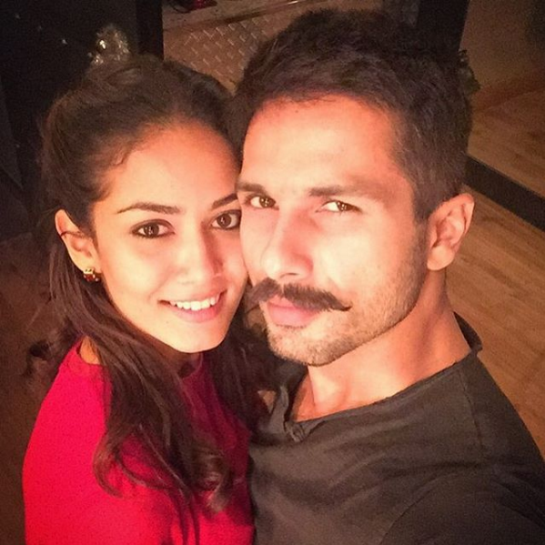 Shahid Kapoor and Mira Instagram