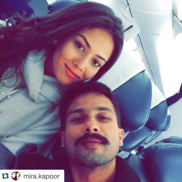 Shahid Kapoor and Mira Instagram
