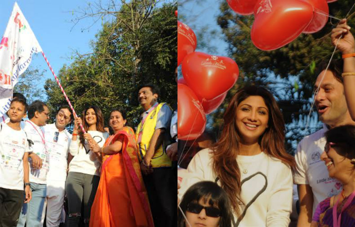 Shilpa Shetty Kundra on Little Hearts Marathon 2016