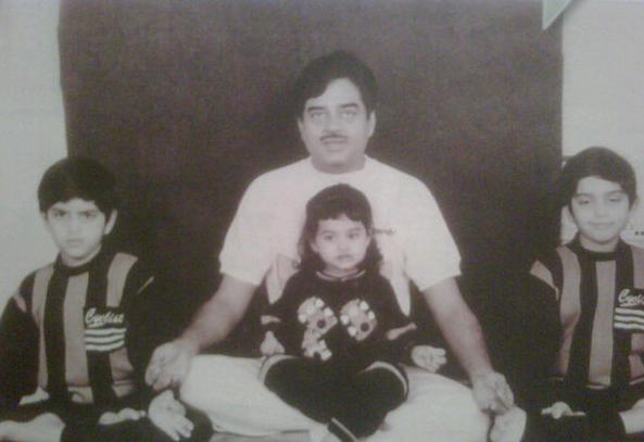 Sonakshi Sinha - Childhood Moments