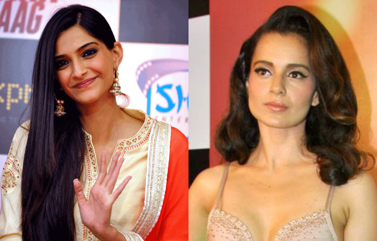 Sonam Kapoor and Kangana Ranaut