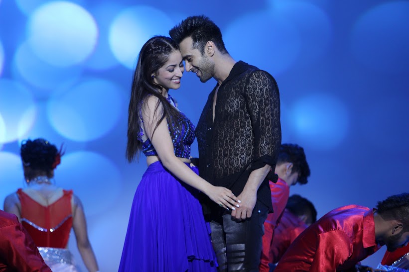 Pulkit Samrat and Yami Gautam at an special event