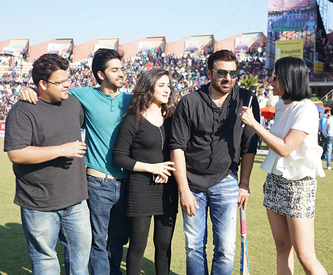 Sunny Deol and his Ghayal Once Again team dropped by to promote their film.