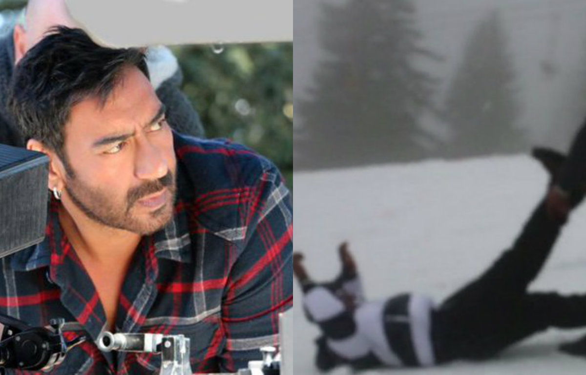 Ajay Devgn's 'Shivaay' team goes Snow-Boarding