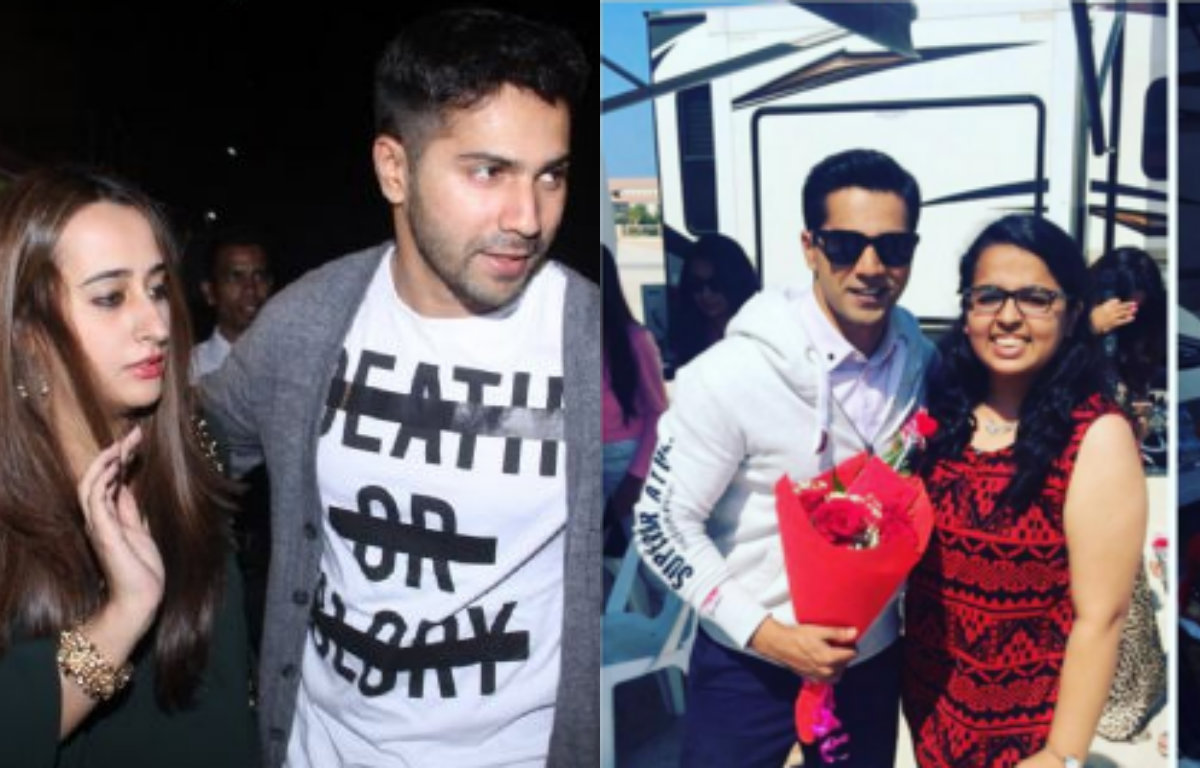 Varun Dhawan with girlfriend