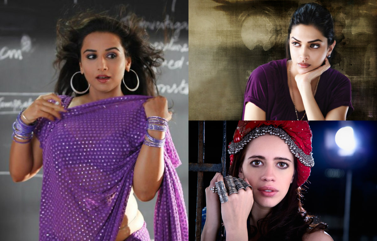 Vidya Balan, Deepika Padukone and kalki Koechlin