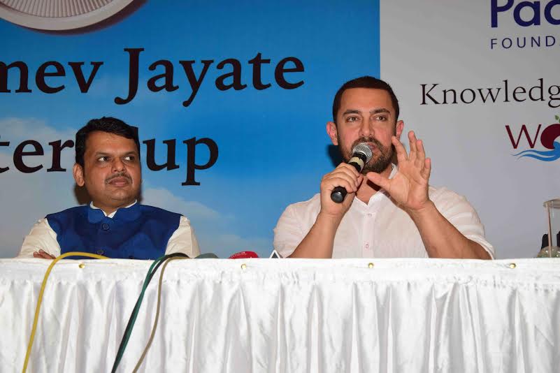 Press conference of Satyamev Jayate Water Cup through Paani Foundation