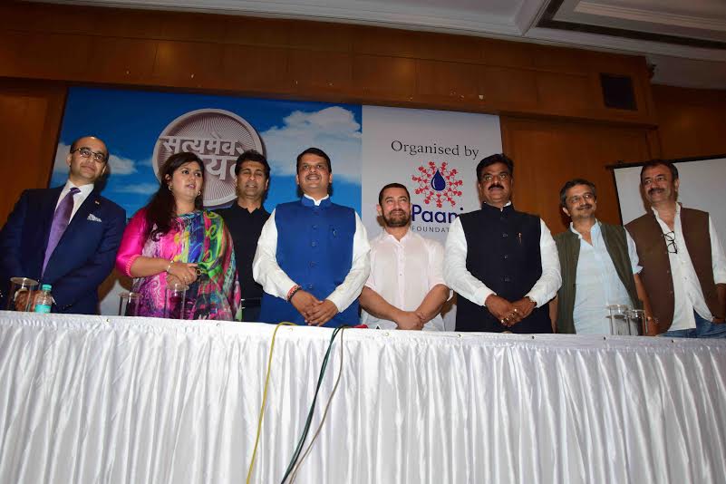 Press conference of Satyamev Jayate Water Cup through Paani Foundation