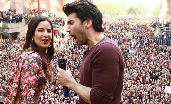 Aditya Roy Kapur and Katrina Kaif in Delhi