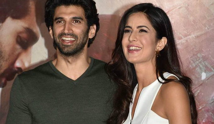 Aditya Roy Kapur and Katrina Kaif on ramp