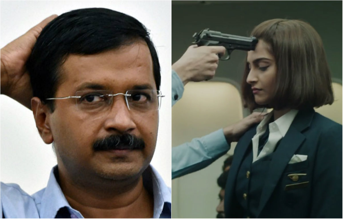 Arvind Kejriwal & Sonam Kapoor