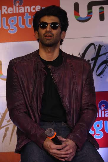 Aditya Roy Kapur at promotional event for 'Fitoor'