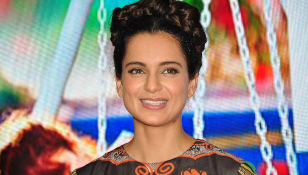 kangana ranaut on a campaign