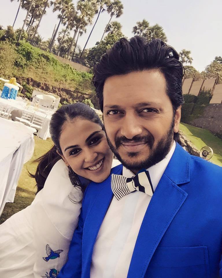 Riteish & Genelia on valentines