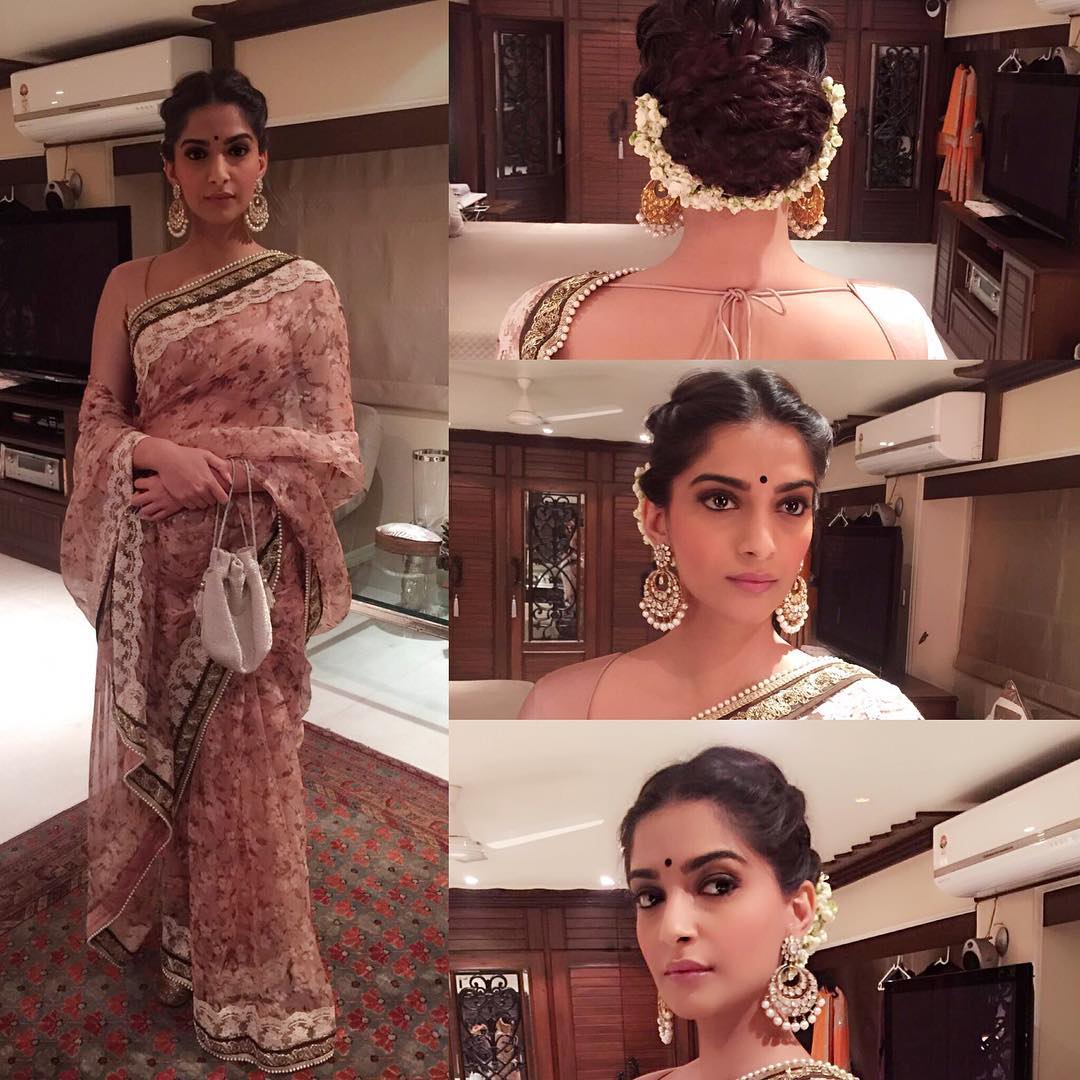Sonam Kapoor in saree