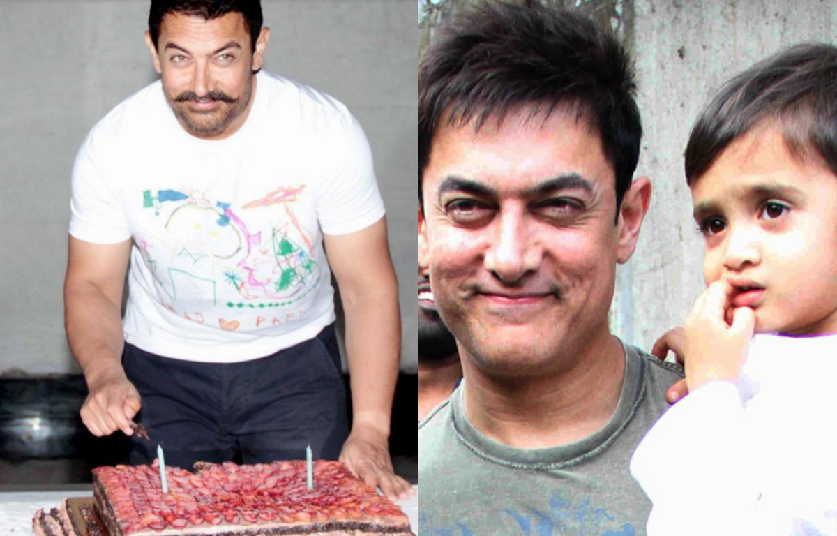 Aamir Khan with Azad