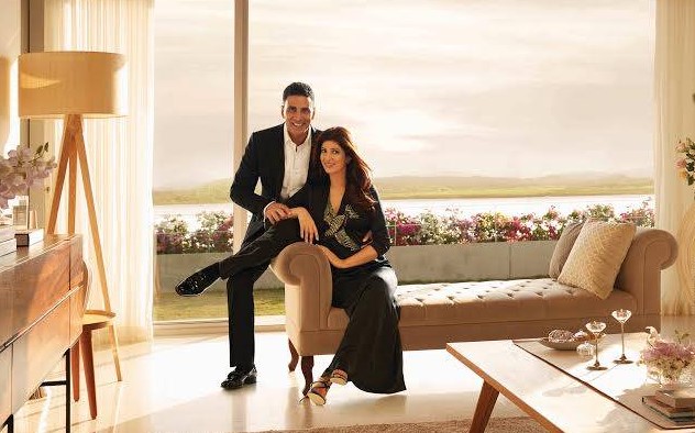 Akshay Kumar Twinkle Khanna To Endorse Real Estate Project Bollywood Bubble,Flower Graphic Design Patterns