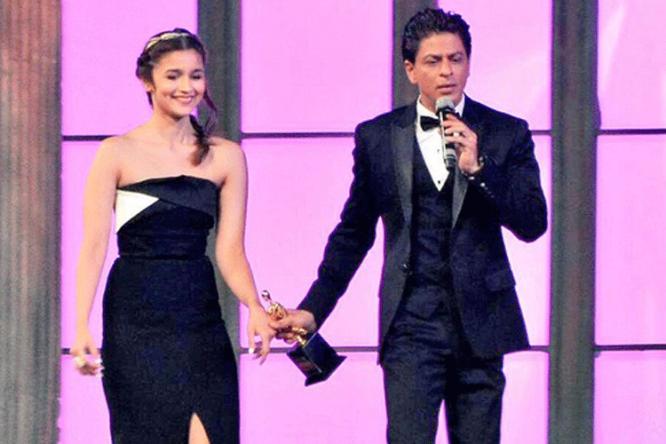 Alia Bhatt and Shah Rukh Khan