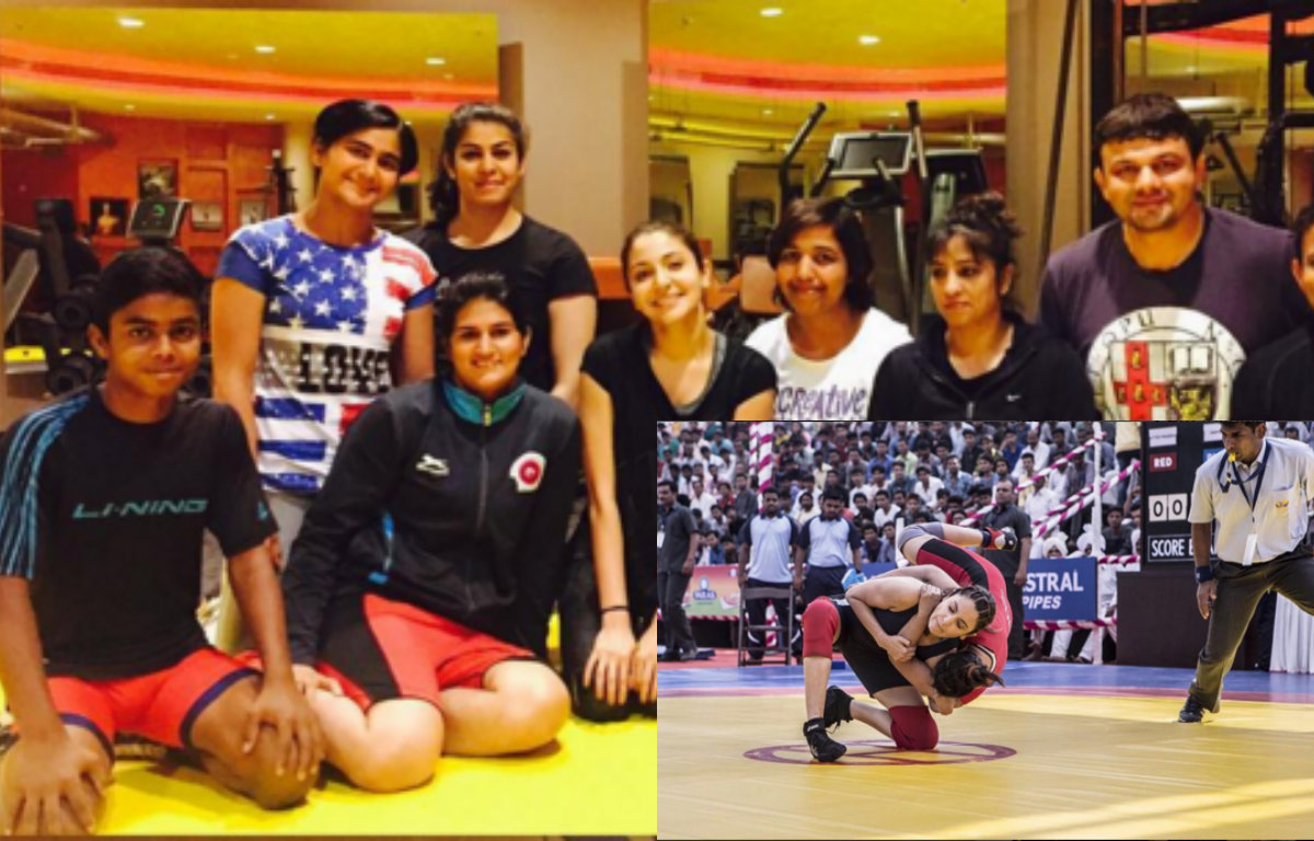 Anushka Sharma's new still from the sets of 'Sultan'