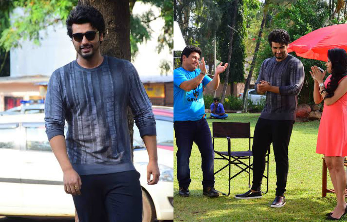 Arjun Kapoor's promotions for 'Ki & Ka' on TV serial