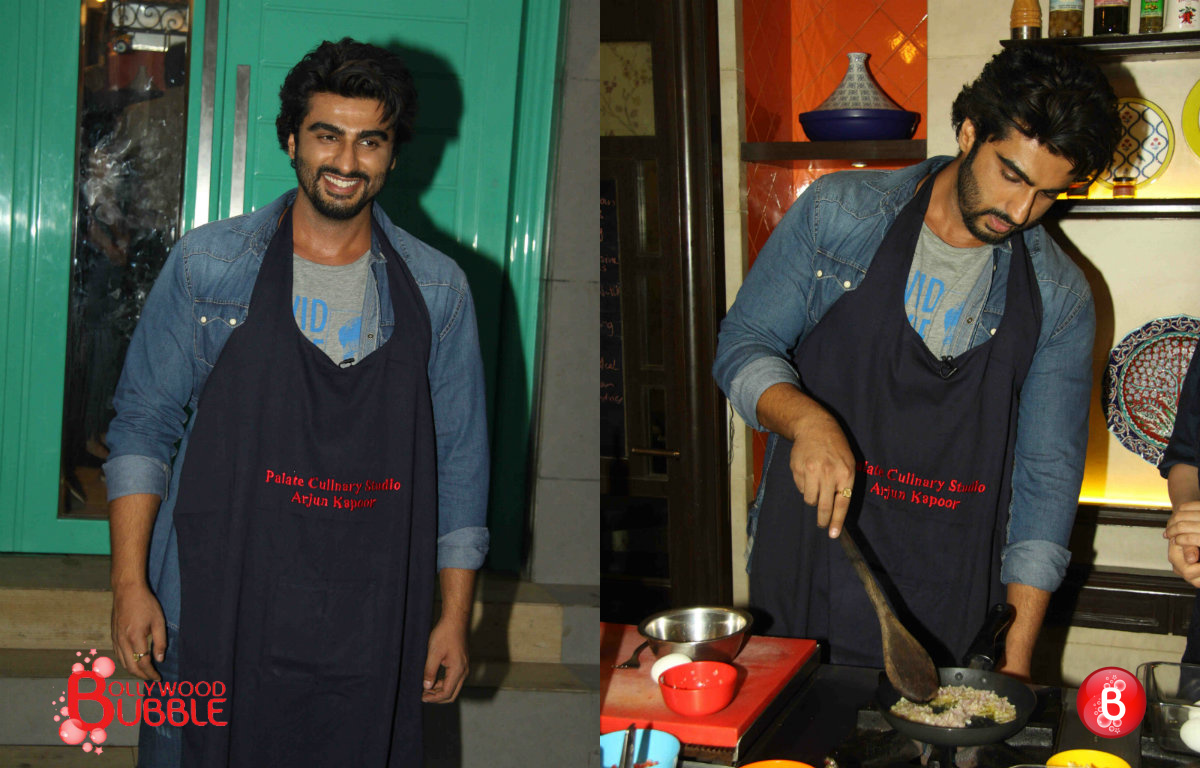 Arjun Kapoor at promotions of his upcoming movie 'Ki & Ka'