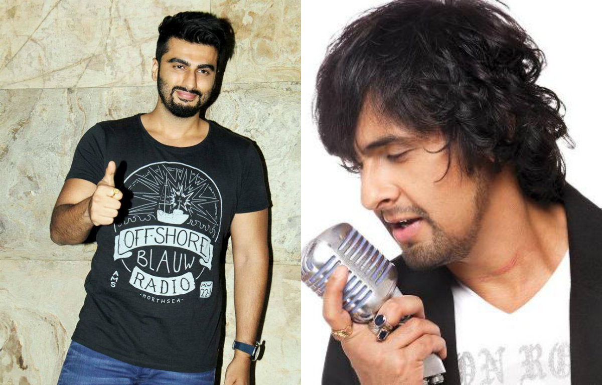 Arjun Kapoor on singer Sonu Nigam to playback for him
