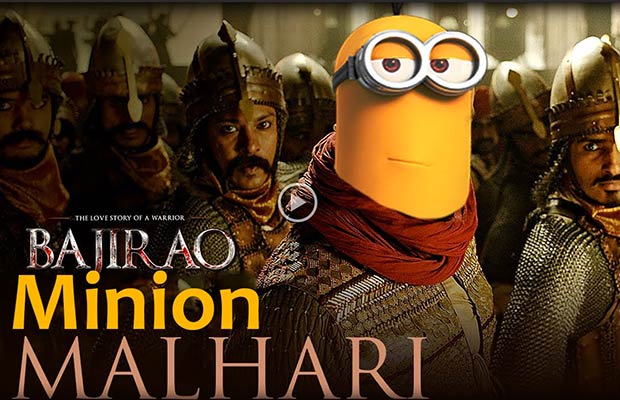 Ranveer Singh's 'Malhari' gets a Minion twist and it's way too cute! -  Bollywood Bubble