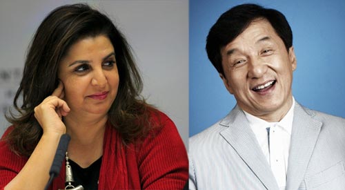 Farah Khan to choreograph an item number for Jackie Chan!