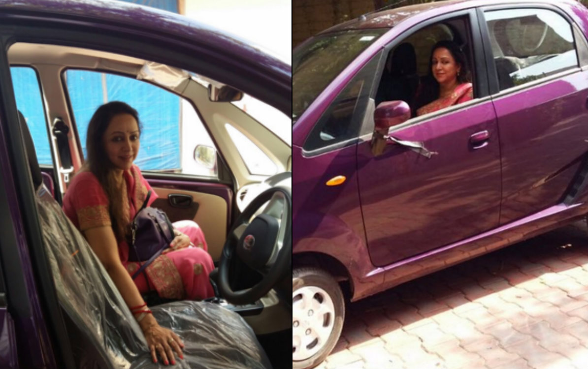 Hema Malini on her new Car for political work