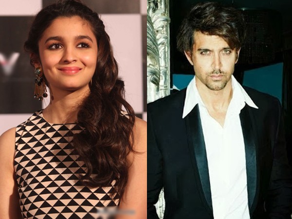 Hrithik Roshan & Alia Bhatt