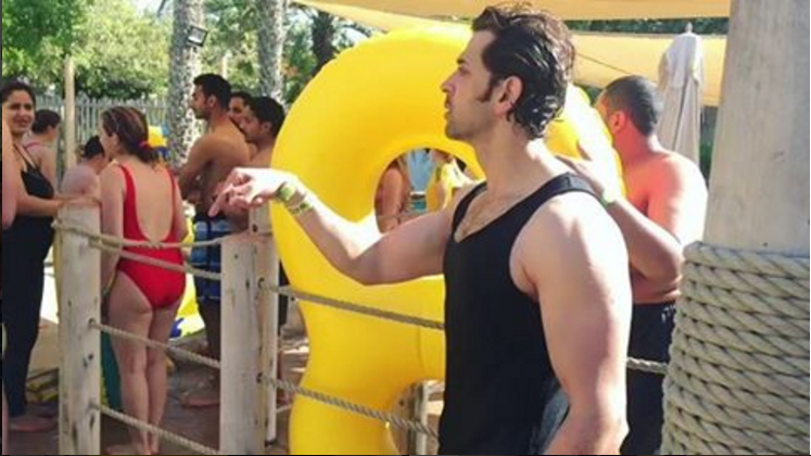 Hrithik Roshan in Dubai