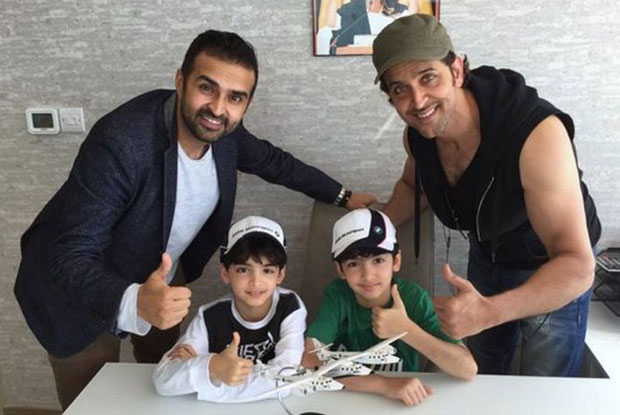Hrithik Roshan with Kids