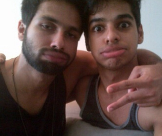 Shahid Kapoor and Ishaan Khattar