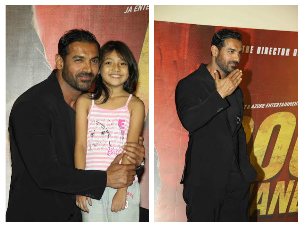 John Abraham at Trailer launch event of his movie 'Rocky Handsome'