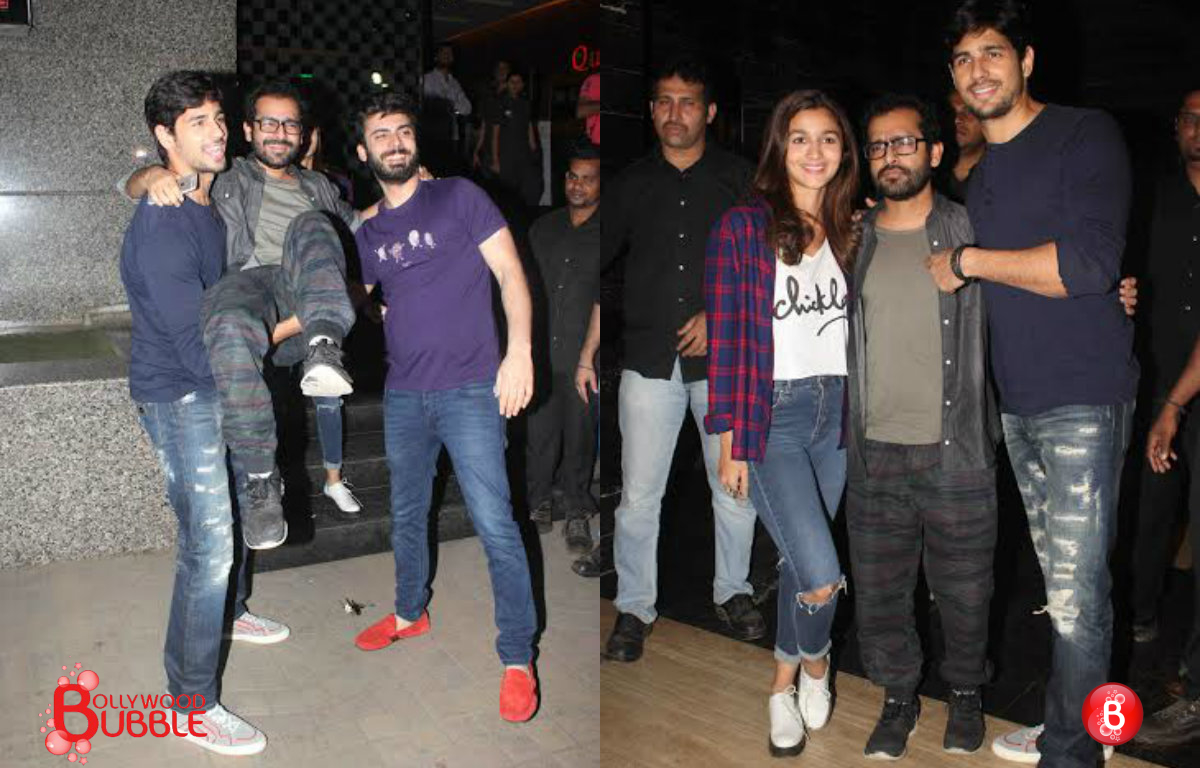 Kapoor & Sons team visit Theaters for audience reaction