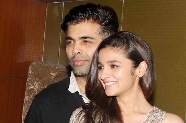 Karan Johar, Alia Bhatt