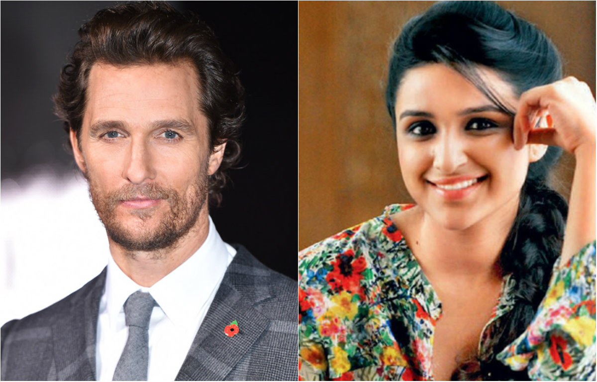 Parineeti Chopra & Matthew McConaughey