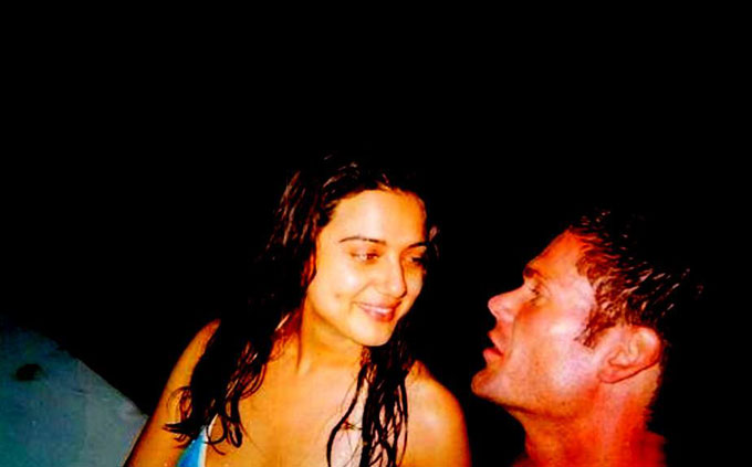 Preity Zinta and Gene Goodenough