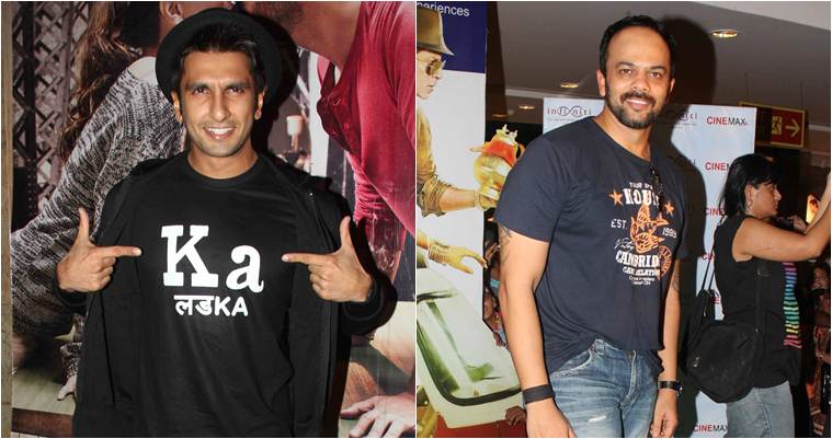 Ranveer Singh, Rohit ShettyRanveer Singh, Rohit Shetty