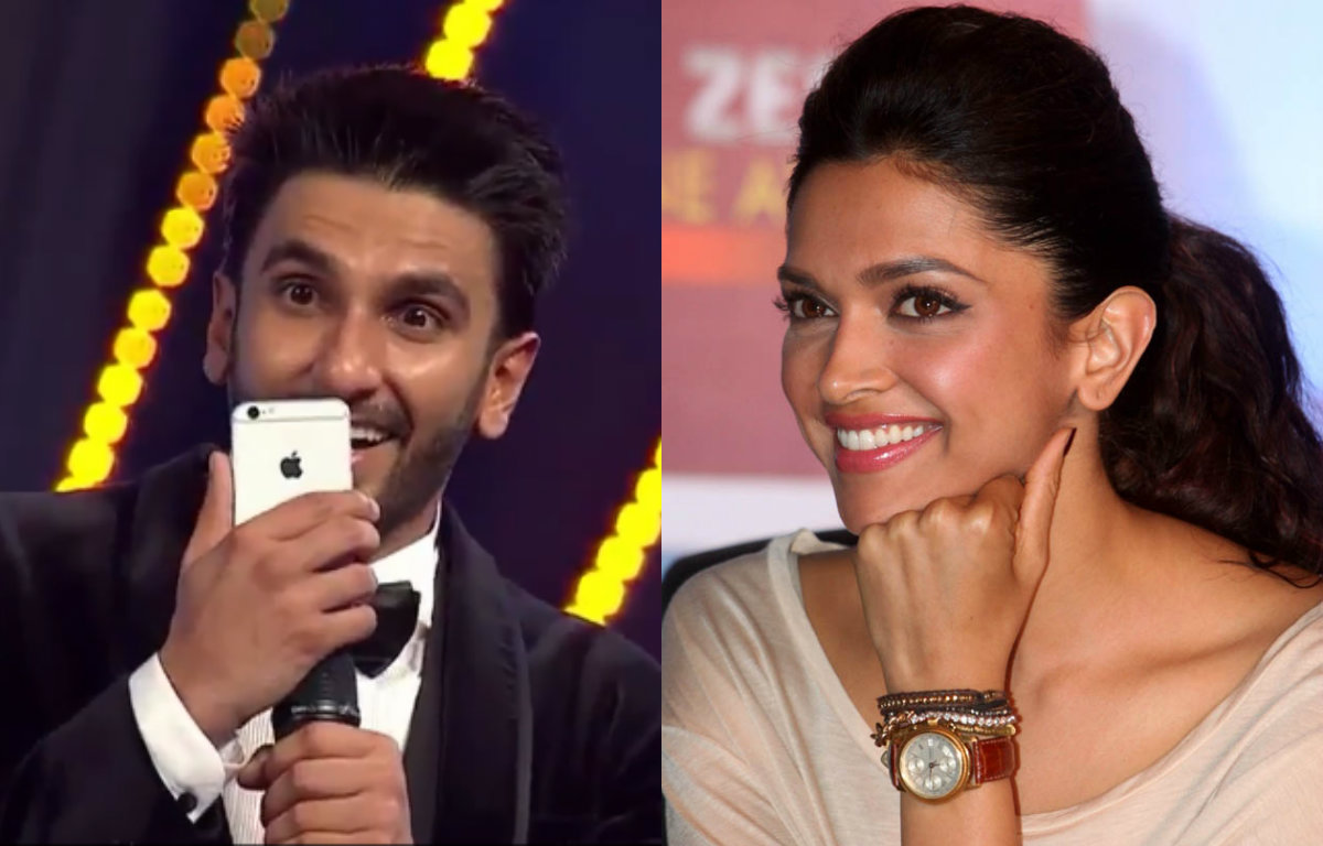 Ranveer Singh and Deepika Padukone