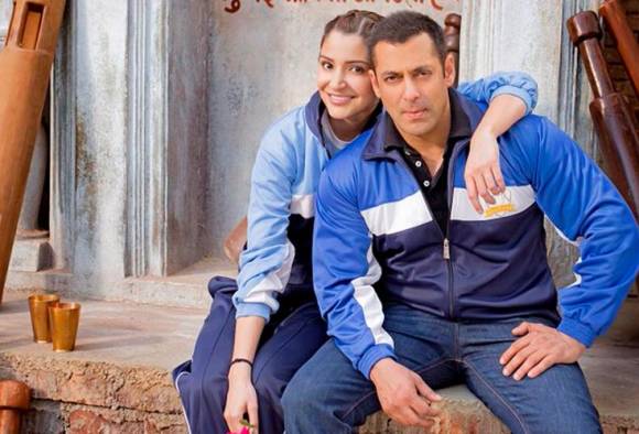 Salman Khan, Anushka Sharma Sultan sets