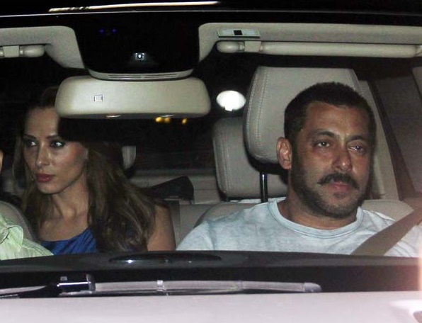 Salman Khan and Iulia vantur