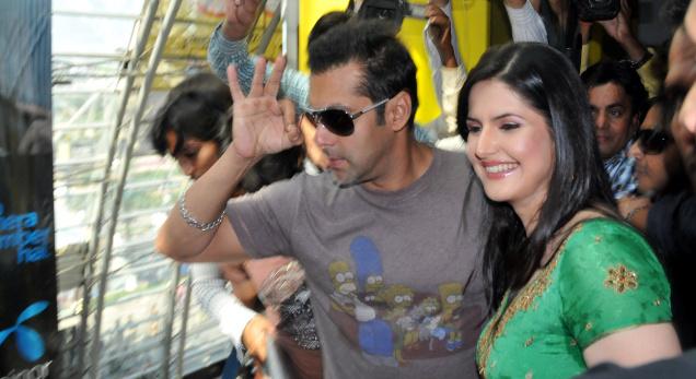 Salman Khan and Zareen Khan