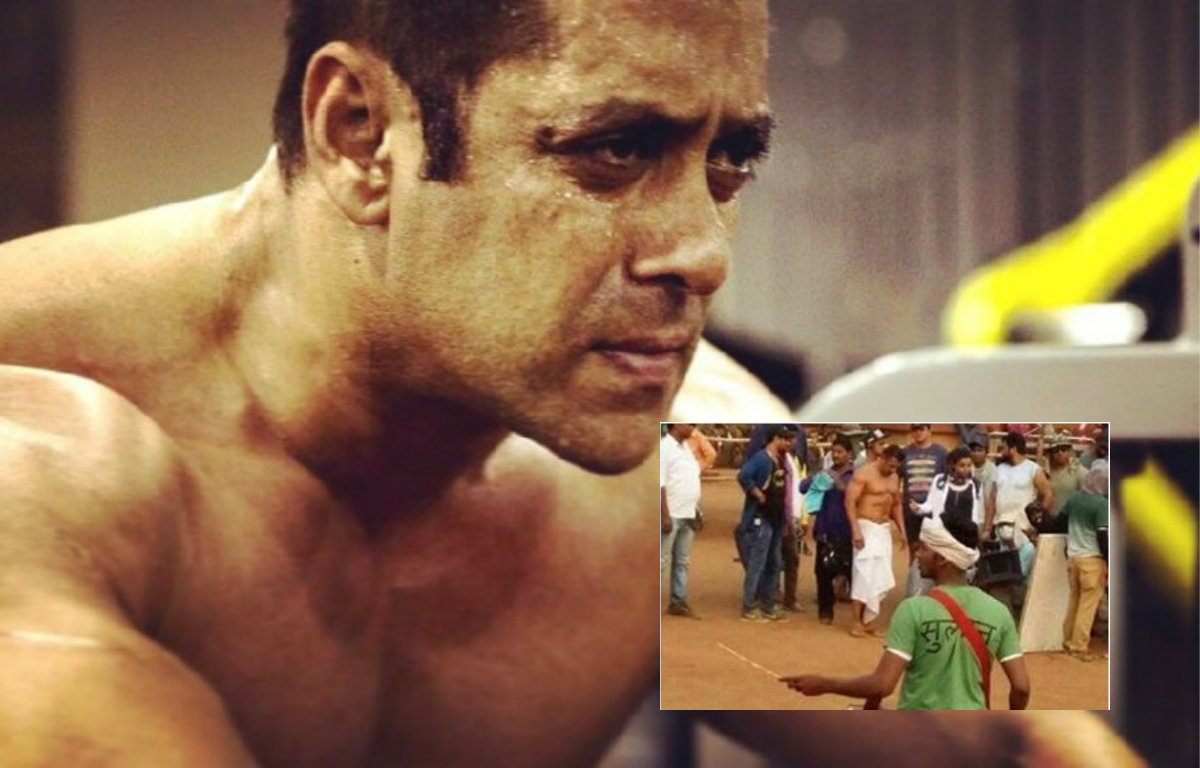 Salman Khan shirtless