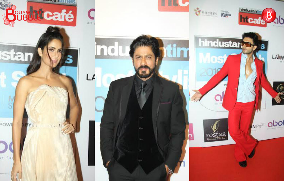 Bollywood Celebrities at HT Most Stylish Awards 2016