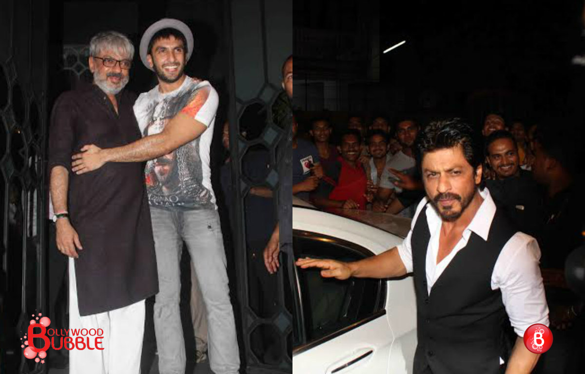 Bollywood celebs at Sanjay Leela Bhansali's party